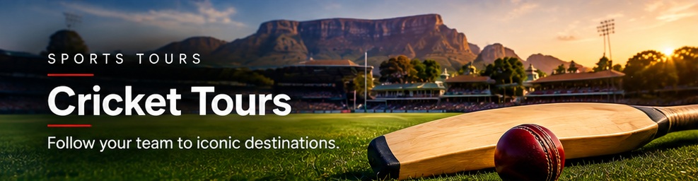 Cricket tours and travel from South Africa