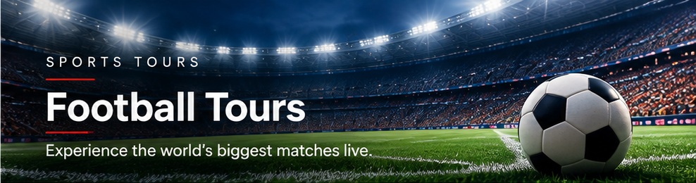 Football stadium and football travel
